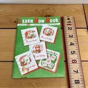 Learn How Book Needlecrafts Knitting Crochet 170-B Coats & Clark Revised 8th Ed